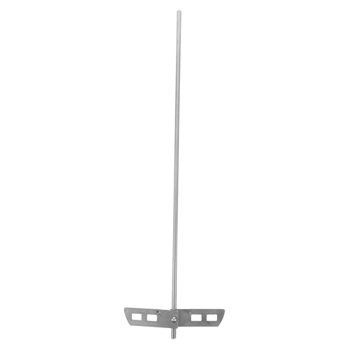 CIYODO Beer Stirrer: Stainless Steel Mixer Paddle - Drill Mixer Wand - 17.5" Mixing Paddle Degasser Stirring Tool for Brewing Wine and Kombucha in Kitchen Or Bar