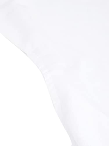 Image of Divena White Cotton Straight Kurta