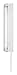 Amertac FA413HBWCC 12.5" 8W Fluorescent Direct Wire Slim Cabinet Light
