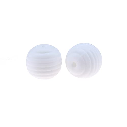 Decoendiy �J���t�� �V���R�� �X���b�h�r�[�Y 50�� 15mm �` �n�j�J���r�[�Y ���E���h�I�̑��r�[�Y ���[�Y�X�g���C�v �V���R�� �X�y�[�T�[�r�[�Y ��l�p DIY�N���t�g�p�i (#29)
