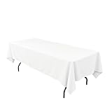 Liquidación de mantel camino de mesa en tela tejida baja a un excelente precio Mosley Mantel Varios Colores para Mesa de Banquetes, Eventos y hogar Rectangular, Cuadrados o Redondos (Blanco, Rectangulo...