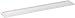 Maxim 57743WTWT Wafer JA8 Compliant Energy Star Outdoor Low Profile Linear LED Flush Mount, 1-Light 18 Watt, 1"H x 5"W x 24"L, 4000K, White