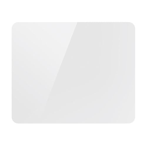 BATILEC - Radiateur Électrique LEONA Verre 1000W Blanc – Inertie Céramique – Design Haut de Gamme – Programmable – Détection Fenêtre – Indicateur de...