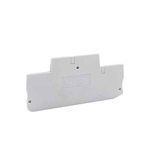 Placa final D-PTTB 4 para conector de doble nivel y bloques de terminales de 4mm 4