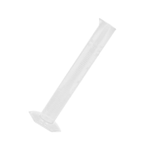 KICHOUSE 1pc Measuring Cup Laboratory Measuring Cylinder 50 Graduated Cylinder Chemistry Cylinder Scientific Cylinder Test Tube Laboratory Cylinder Measuring Cylinder with Scale Plastic