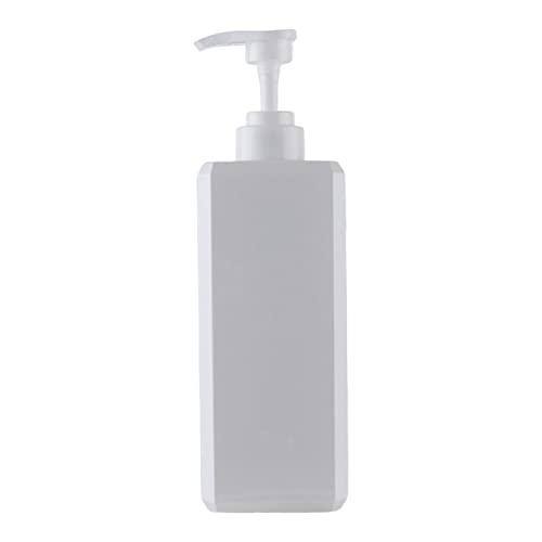 Generic ハンドポンプソープディスペンサーボトルランドリーディスペンサー柔軟剤漂白剤容器ホーム液体詰め替え装飾ホテル, ホワイト 800ml