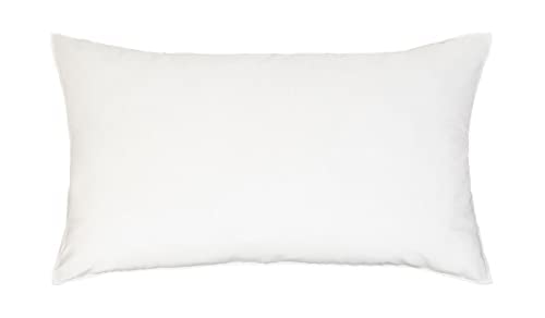 Novotel Lot De 2 Protège-Oreillers 100% Coton - Sous-Taies Hôtel Blanc 45x70 Cm, Fermeture Enveloppe, LIVE N DREAM