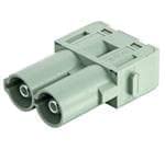 Connecteur HAN MOD 2 MODULE ML AXIAL: bloc d'alimentation robuste