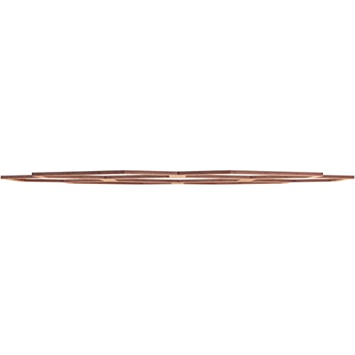 Image of Ekena Millwork 28 inchOD x 9 7 /8 inchID x 3 /8 inchT Florin Wood Fretwork Pierced Ceiling Medallion, Cherry