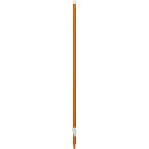 Image of Vikan 29597 59 inch Aluminum Handle with Threaded Tip, 63 /64 inch Diameter, Orange