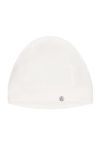 Petit Bateau A0AZW Bonnet Naissance Blanc Mixte Bébé 0 Mois