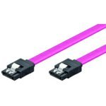 SAT15003C cavo SATA 0,3 m Viola