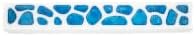 Pen Kit Mall Premium Unique Acrylic Pen Blanks in Giraffe Prints Aqua 1 Blank
