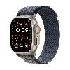 Titanium Case with Blue Alpine Loop
