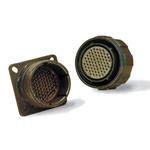 D38999/20WE99PNConn Circular PIN 23 POS ST Flange Mount 23 Terminal 1 Port