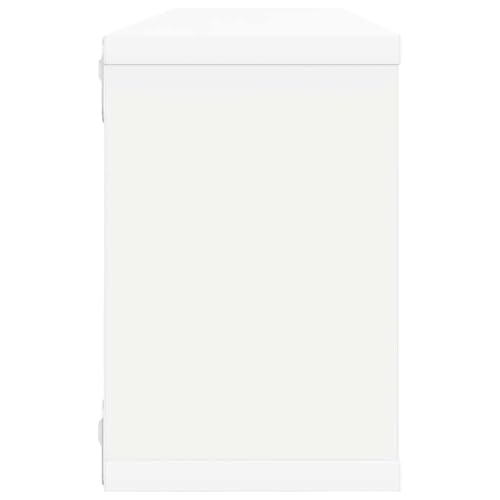 Étagères murales cube pour optimiser vos murs encombrés lot de 2 cubes blancs 60 cm