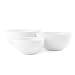 Produktbild Holst Porzellan SC 023 FA1 Schüsselset "Cucina" 3-tlg., weiß, 23 x 23 x 11 cm