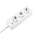Produktbild Hama© Steckdosenleisten - 3-fach o. Schalter, weiá, Lnge 1,4 m