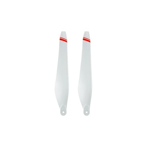 Hélices X9 3411 en carbone blanc pour stabiliser le vol de drone