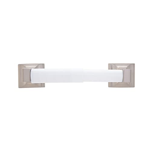 Image of Design House 539171 Millbridge Bath Accessories, Toilet Paper Holder, Satin Nickel (Pack of 2)