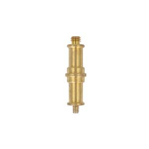 ProMaster Double Spigot 1/4-20 Male to 3/8 Male - Brass, (Model 7481)