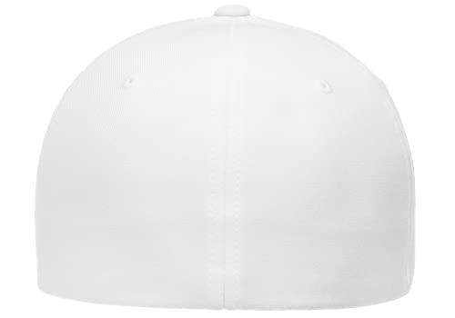 Flexfit Unisex Adult Flexfit Nu Cap Hat, White, Large-X-Large Us #TOP2