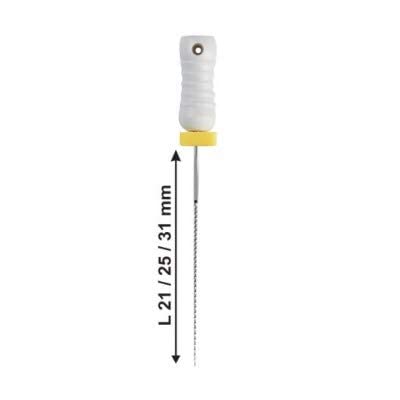 Image of Dental Niti-K-Files(21Mm,Assorted(#45-80))(Pack Of 6Pc)