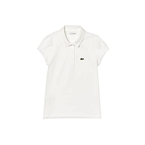 Image of Lacoste Girl's Solid Regular Fit Polos