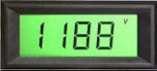 VPI-1CPGP-K Digital Panel Meter Voltmeter variable voltage input 3 1/2 digit Voltage Powered Green LCD
