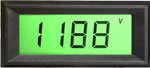 VPI-1CPGP-K Digital Panel Meter Voltmeter variable voltage input 3 1/2 digit Voltage Powered Green LCD