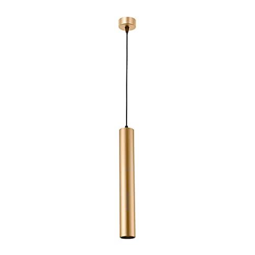 Lámpara colgante de tubo cilíndrico LED de 5W y estilo nórdico para techo