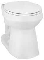 Shadow Single-Flush ADA Compliant Round Toilet Bowl Only, 12" Rough-In, 0.8 GPF (White)