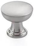 Emtek 86467US15 Overland 1.25 in Cab Knob, Satin Nickel