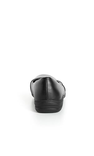 Women's Comfort Julie Flat, Black3