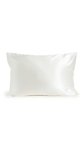 slip The Original Queen Pure Silk Pillow Case - 100% Pure 22 Momme Mulberry Silk - Queen Size Standard Pillow Case - Anti-Aging, Anti-BedHead, Anti-Sleep Crease, White (20" x 30")