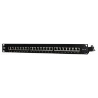 Panneau de brassage FTP Cat 6 Alan 24 ports RJ45 rackable armoire de brassage PK010