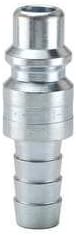 Parker H5FP Non-valved Pneumatic Quick Connect Nipple 1/2 Push-Lok