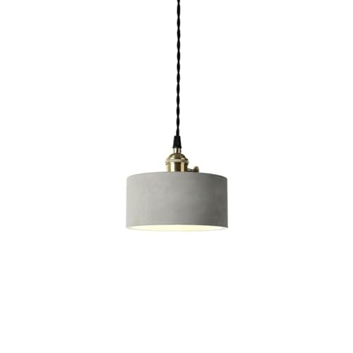Lustres suspension en marbre cylindrique TYKHGFS luminaire chambre 15 cm