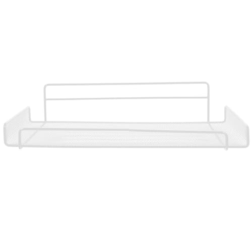 DOITOOL Estante Flotante para Router Wifi Soporte de Pared sin Perforaciones Estantería de Almacenamiento de Hierro Grande Capacidad para Salón y Dormitorio