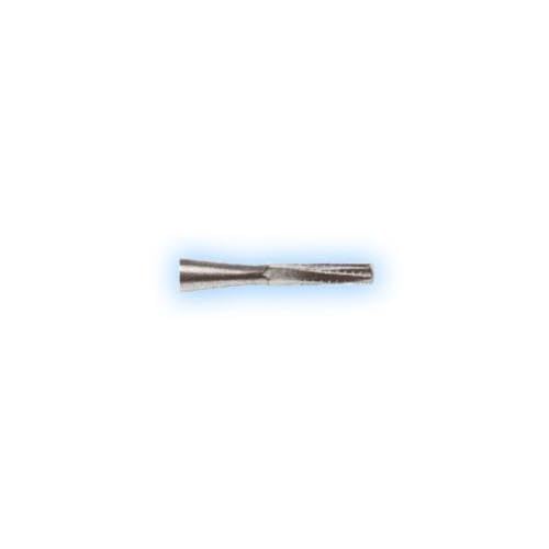 SS White 14769 Dental Carbide Bur, Right Angle Shank 558, Straight/Flat End Crosscut Fissure (Pack of 10)