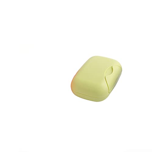 Boîte à savon de voyage faite à la main étanche et anti-fuite avec serrure et couvercle - Porte-savon de mode en 4 couleurs