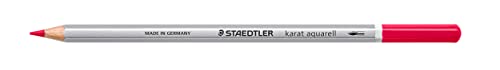 Staedtler Karat 125 M24 - Confezione Professionale Di 6 Matite Colorate Acquarellabili Bordeaux