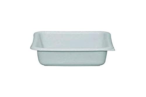 Cuvette carrée 20 cm, 1,5 L Gris moucheté