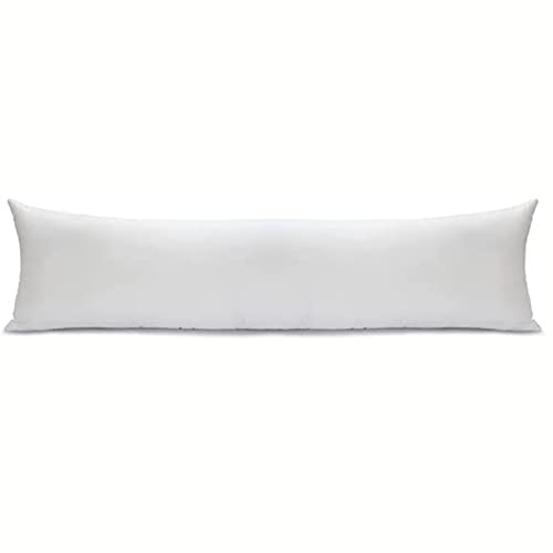 HAIKANGSHOP 성인용 바디필로우 SOFT SUPPORTIVE LONG PILLOW 수면용 등받이 목 통증 완화용 롱베개 (COLOR : WHITE SIZE : 48X180CM)