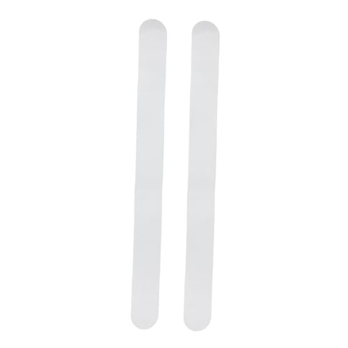 Totority Racket Tape for Tennis Racket 2 Pack Frame Protection Tape Anti-Scratch Lightweight TPU Material Easy to Install for Grip Wrap