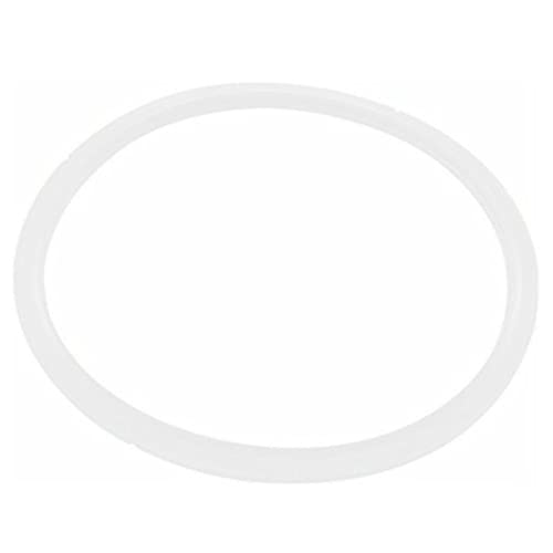 Image of T-fal Silicone Pressure Cooker Gasket Replacement Part Gasket 4, 8.5 Quart Pots and Pans, Cookware White