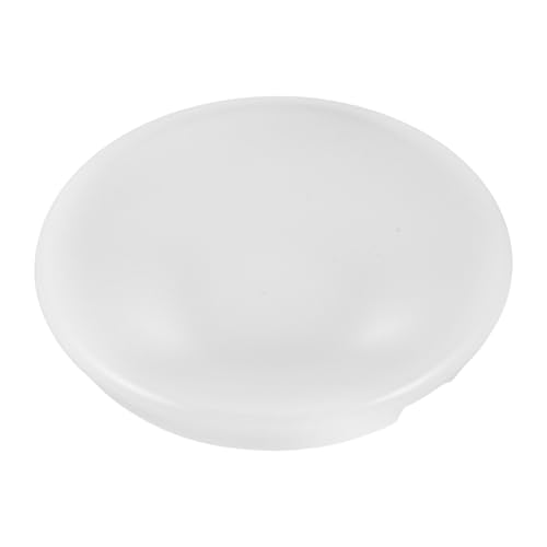 VILLFUL Pantalla de Lámpara de Ventilador de Techo de Acrílico 21,5 Cm de Diámetro X 2 Cm de Alto, Cubierta de Luz para Ventilador, Repuesto Compatible para Dormitorio y Sala, Instalación