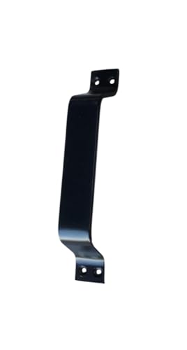 Tirador plano, tirador para puerta granero para puerta madera o para puerta corrediza granero .Negro satinado.