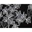 Black Stencil Leaf Print