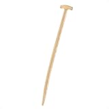 Rekord Doppelfederspatenstiel Damen (93 cm, gebogen) aus Eschenholz (lackiert...